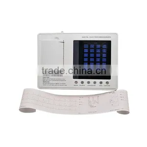2016 Handheld Promotion Model 7-inch Color LCD 3-channel 12-lead Electrocardiograph ECG Machine EKG Machine-EKG-903A3-Shelly thumbnail-2
