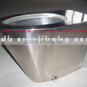 Stainless Steel Toilet Bowl thumbnail-1