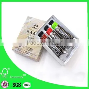 12x40ml Good Quality Oil Paint Set Factory Made in China thumbnail-1