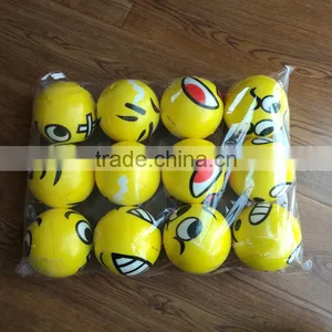 Wholesale Emoji PU Ball Toy Ball For Kids thumbnail-6