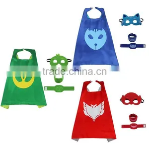 Popular Boys Hero Blue Cat Owlette Cape Mask Wristband Bracelet thumbnail-1