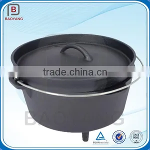 Wholesale China Manufacturer Color Enamel Cast Iron Round Dutch Oven thumbnail-1