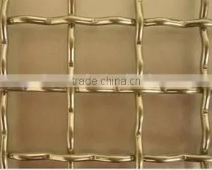 Stainless Steel Architectural Metal Crimped Wire Mesh / Crimped Weave Wire Mesh thumbnail-2