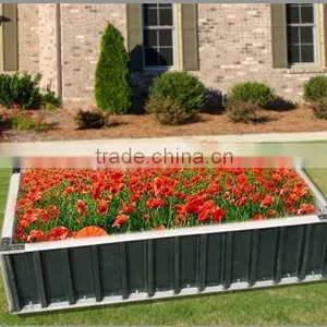 GALVANIZED STEEL RAISED GARDEN BED 65L*65W*30H cm thumbnail-4