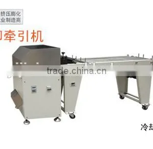 Jinan Twin Screw Extruded Fried Wheat Flour Snack Chips Process Line thumbnail-5