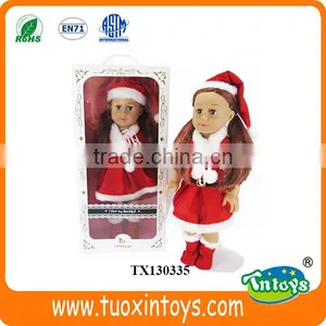 18 Inch Silicone Real Girl Christmas Doll for Kids Girl thumbnail-1