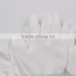 High Quality Cleamroom Safety Gloves PU Knitted Nylon Anti-static Carbon Fiber Gloves thumbnail-3