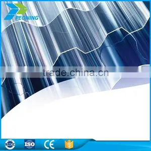 Building Material Clear Plastic Corrugated Fibreglass Roofing Sheets thumbnail-1