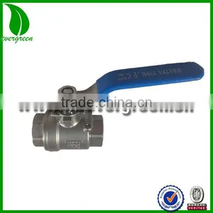 High Purity And Quality Sanitary SS 2-Pieces Female Thread Ball Valve thumbnail-1