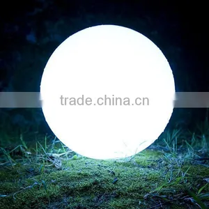 Outdoor Solar Glow Flaring Radiant Gleamy Shiny Garden Ball Lighting Lamp thumbnail-1