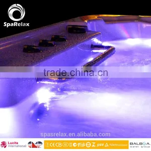 Best Acrylic Mini Pool Swimming Spa for Adults With 17" TV Powerful Air Jets thumbnail-4
