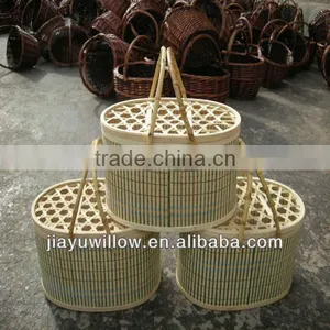 Firm Cheap Wooden Baskets With Handles From Manufacturer thumbnail-1