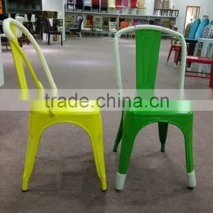 Vintage Industrial Chair Iron Chair With Garden Furniture thumbnail-3