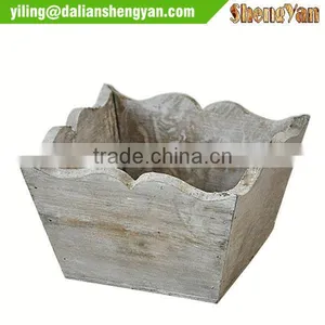 Garden Wooden Flower Pot, Planter Box for Sale thumbnail-1