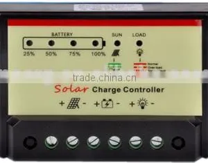10A PWM Solar Charge Controller Regulator 12V With 4-power Level Display thumbnail-1