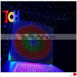 Wholesaler Dmx512 Sewn Rental Curtain Wall Led Backdrop Decoration thumbnail-3