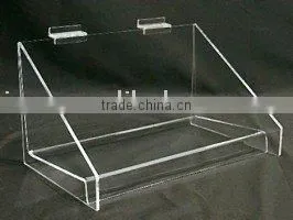 SDPS12 Slatwall Braced Acrylic Box thumbnail-1