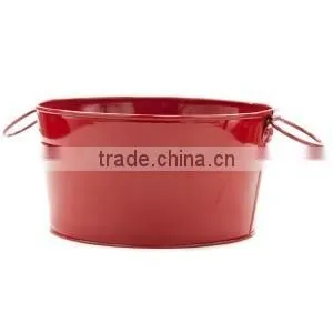Red Coloured Finished Home Decor Pots and Planters for Sale thumbnail-1