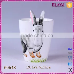 3d Ceramic Animal Desgin Mugs for Customize thumbnail-2