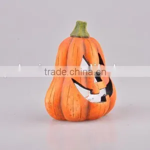 Pumpkin Candle Holder Ceramic Artware/Home Decoration Halloween Candlestick thumbnail-4