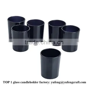 Candle Gift Black Glass Candle Jar thumbnail-4