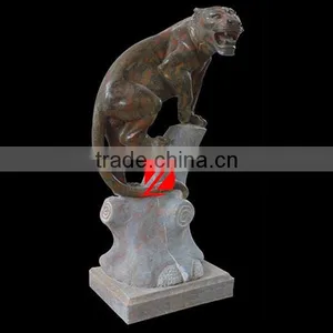 Decorative Roaring Tiger Stone Sculpture thumbnail-1