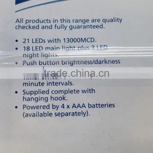 21 LED Camping/Night Light With Timer & Hanging Hook. C0001 thumbnail-5