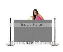 Cafe Barrier With Customized Carvas thumbnail-4