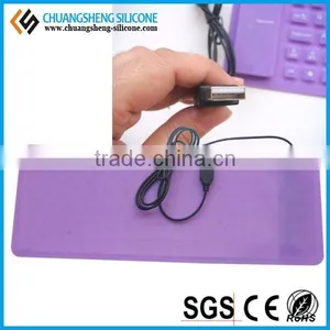 FLEXIBLE AND SILENCE USB SILICONE KEYBOARD IS ON SALE thumbnail-3
