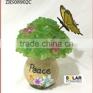 Wholesaler Company Bulk Production Green Musrhoon Flower Solar Tree thumbnail-1