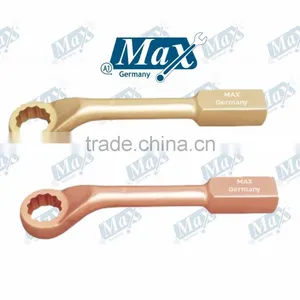 Non-Sparking Offset (American Style) Ring Slogging Wrench 7/8" thumbnail-1