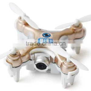 Mini Nano Quadcopter Wifi FPV 0.3MP Camera LED 3D Flip 4CH Micro Drone Cheerson CX-10W thumbnail-4
