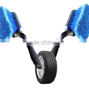 BSCI Soft Car Wheel Brush, Hot Selling Plastic Car Cleaning Brush thumbnail-2