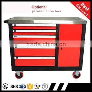 41" New Professional Stainless Tool Storage Cabinet/storage Trolley With 220pcs thumbnail-1