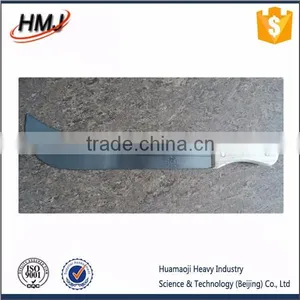 80KHz Serrated Plastic Handle Machete With Canvas Sheath Heat Transfer thumbnail-5
