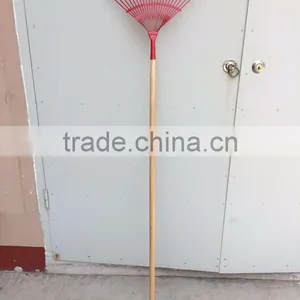 Metal Garden Tool Iron Leaf Rake thumbnail-1