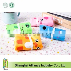 Cute Eco Reusable Nylon Folding Foldable Shopping Bag thumbnail-2