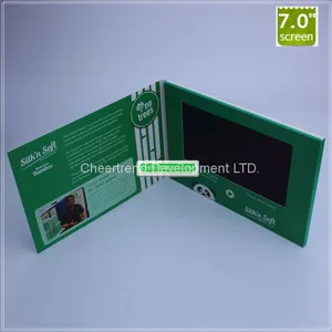 Quality LCD Video Brochure / Video Brochure Card Manufacturer thumbnail-2