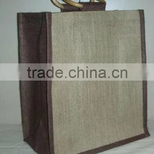 Jute Recyclable Wine Bag thumbnail-1