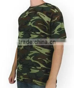 Camo T-shirt Short Sleeve Printed T-shirts for Men Hot Sell High Quality Custom Printed T Shirts Wholesale Custom Made in China thumbnail-2