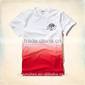 Men Tie Dye T-shirt ,print T-shirt ,dip Tie T-shirt,ombre Dip Dye T-shirt thumbnail-1