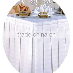 Polyester Table Skirt,table Skirt ,table Cloth thumbnail-1