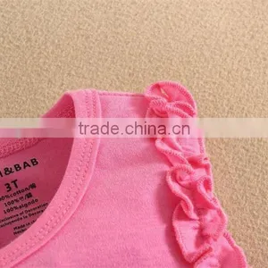Fashion Mom and Bab Branded Girls Shirts Guangzhou Supplier thumbnail-2