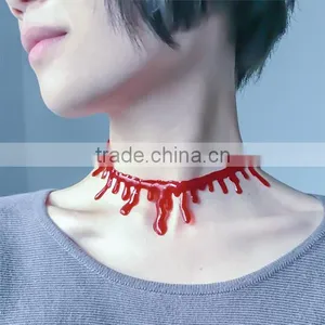 Hot Luminous Pumpkin Lamp Halloween Necklaces Diy Handmade Pumpkin Lamp Beads Necklaces for Halloween's Day Gifts thumbnail-2