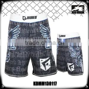 Wholesale Athletic Sportwear Men Fight MMA Bodybuilding Gym Shorts thumbnail-1
