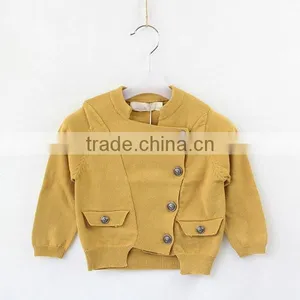 Single Breasted Irregular Boys Fashion Cardigan Sweater thumbnail-1