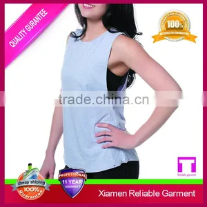 Loose Custom Crop Tank Top Cheap Women Stringer Tank Tops in Bulk thumbnail-1