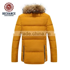 2016 Fashion Mens Fur Hood Jacket for Winter thumbnail-2