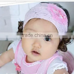 Baby Headband Lace Flowet Hair Bands Children Hairband Hair Bow thumbnail-1