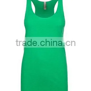 Next Level Apparel Ladies' Tri-Blend Racerback Tank Top - Made of 50% Polyester, 25% Cotton and 25% Rayon. Comes With Your Logo thumbnail-6